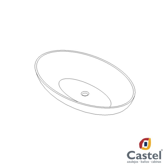 lavabo tahiti castel 3Dモデル .c4d .max .obj .3ds .fbx .stl .blend