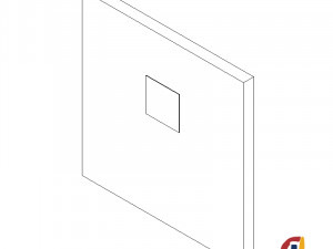 lavabo coruna castel 3D मॉडल