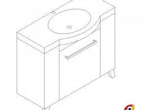 mueble sevilla castel 3D Model