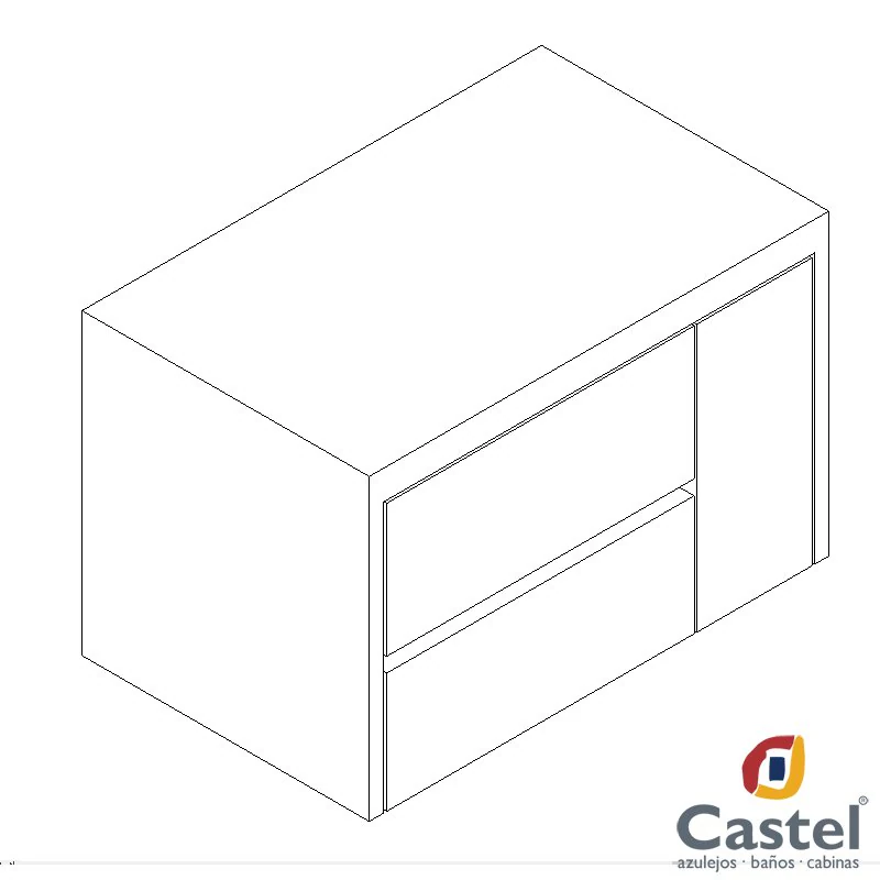 mueble aries castel 3D Model .c4d .max .obj .3ds .fbx .stl .blend 