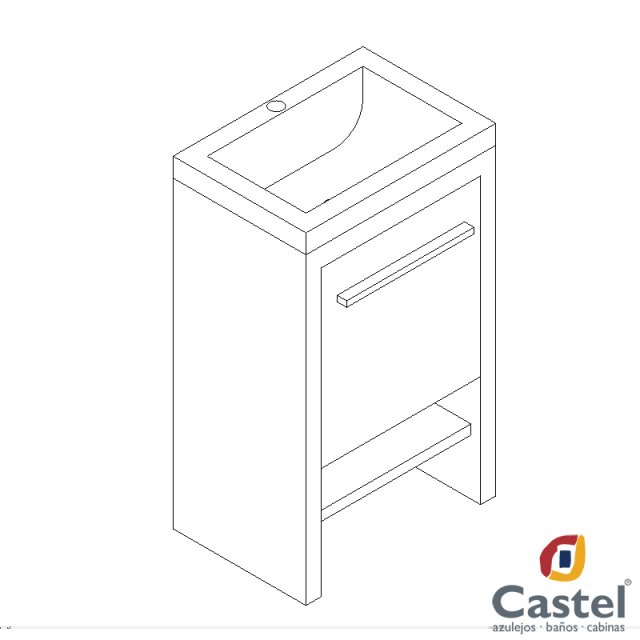 mueble bilbao castel 3D मॉडल .c4d .max .obj .3ds .fbx .stl .blend 