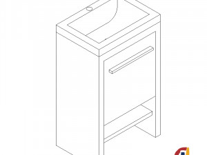 mueble bilbao castel 3D मॉडल