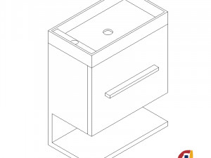 mueble coruna castel 3D Model