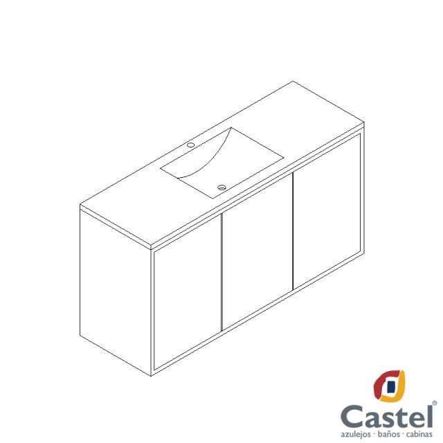 mueblre granada castel Modèle 3D .c4d .max .obj .3ds .fbx .stl .blend 