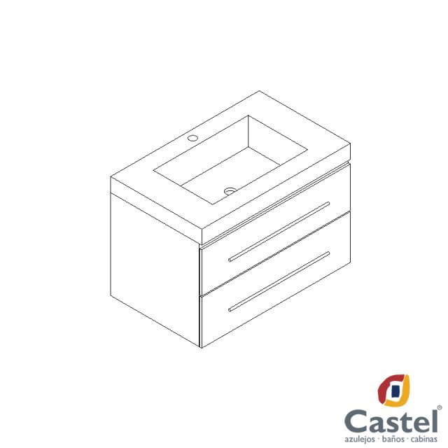 mueble lugo castel 3D मॉडल .c4d .max .obj .3ds .fbx .stl .blend