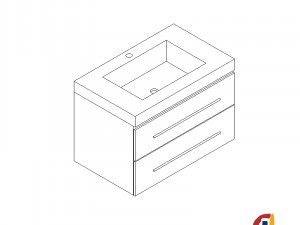 mueble lugo castel 3D मॉडल
