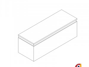 mueble sigma castel 3D Model