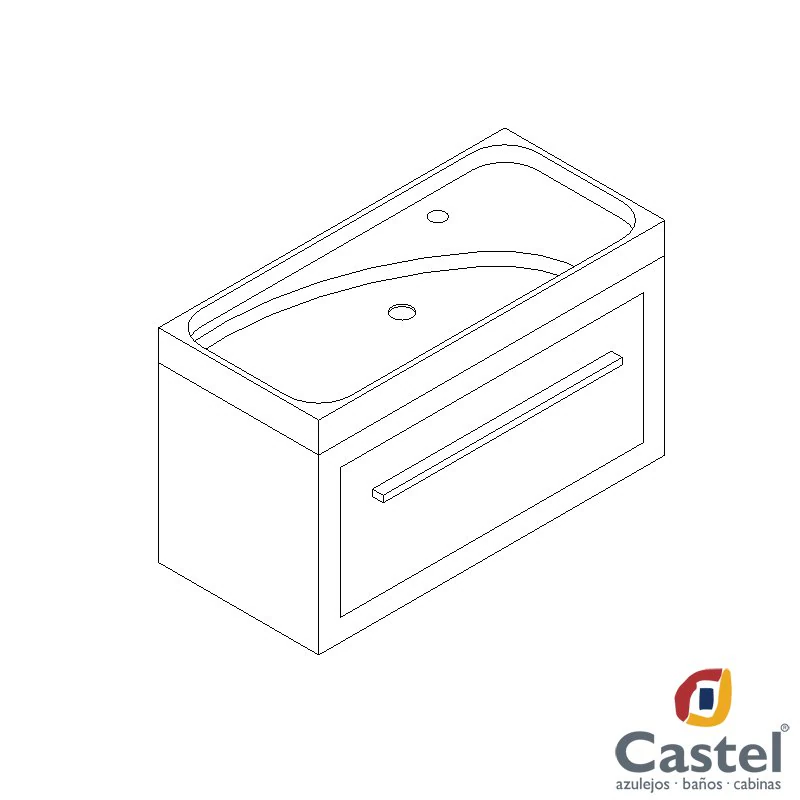 mueble teruel castel 3D Model .c4d .max .obj .3ds .fbx .stl .blend