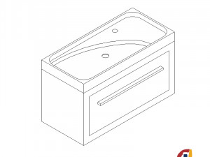 mueble teruel castel 3D मॉडल