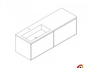 mueble toledo castel 3D मॉडल
