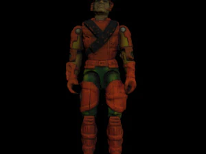 gi joe 3D Model