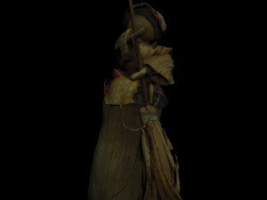 corn woman 3D Model