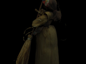 corn woman 3D Model