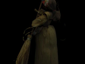 corn woman 3D Model