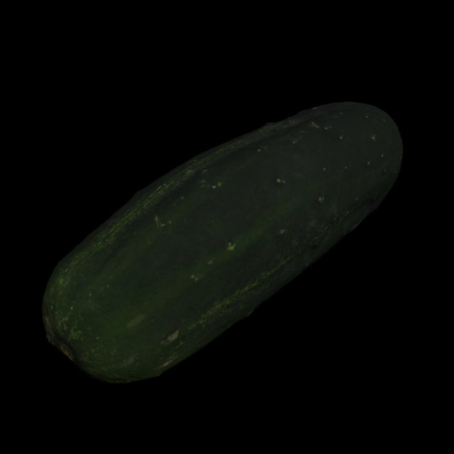 cucumber 3D Model .c4d .max .obj .3ds .fbx .stl .blend 