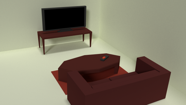 low poly living room furnitures 3D Model .c4d .max .obj .3ds .fbx .stl .blend 