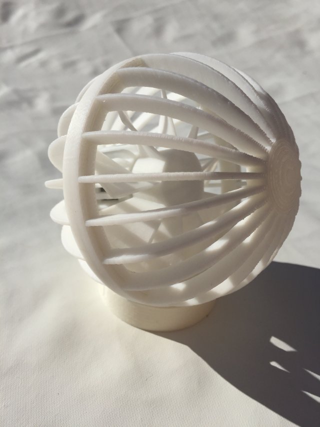ball fan 3D 打印模型 .c4d .max .obj .3ds .fbx .stl .blend 