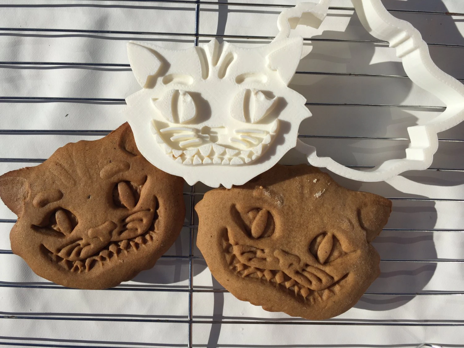 cheshire cat cookie cutter 3D Print Model .c4d .max .obj .3ds .fbx .stl .blend 