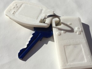 gameboy keyrings Modelo de Impressão 3D