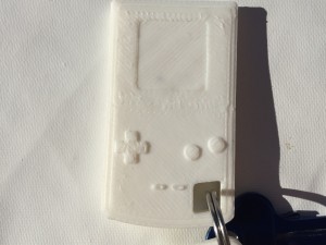gameboy keyrings 3Dプリントモデル