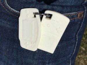 gameboy keyrings 3Dプリントモデル