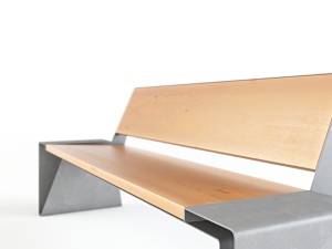 wax mmcite radium park bench set 01 Modello 3D