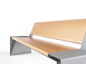 wax mmcite radium park bench set 01 3D Model