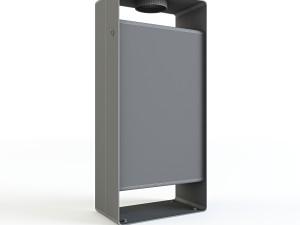 wax mmcite radium litter bin set 01 Modello 3D