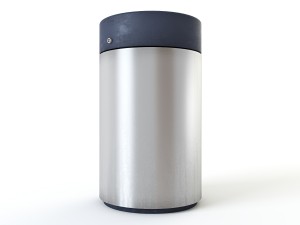 wax metalco rainless litter bin set 01 Modèle 3D