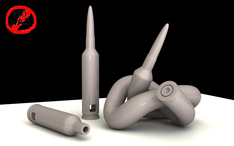 stop the war 3D Print Model .c4d .max .obj .3ds .fbx .stl .blend 