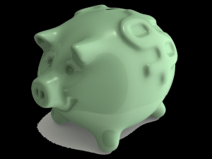 piggy bank souvenir 3D Print Model