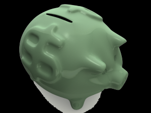 piggy bank souvenir 3D Принт Модель