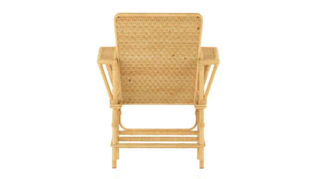 rattan chair Modello 3D .c4d .max .obj .3ds .fbx .stl .blend 