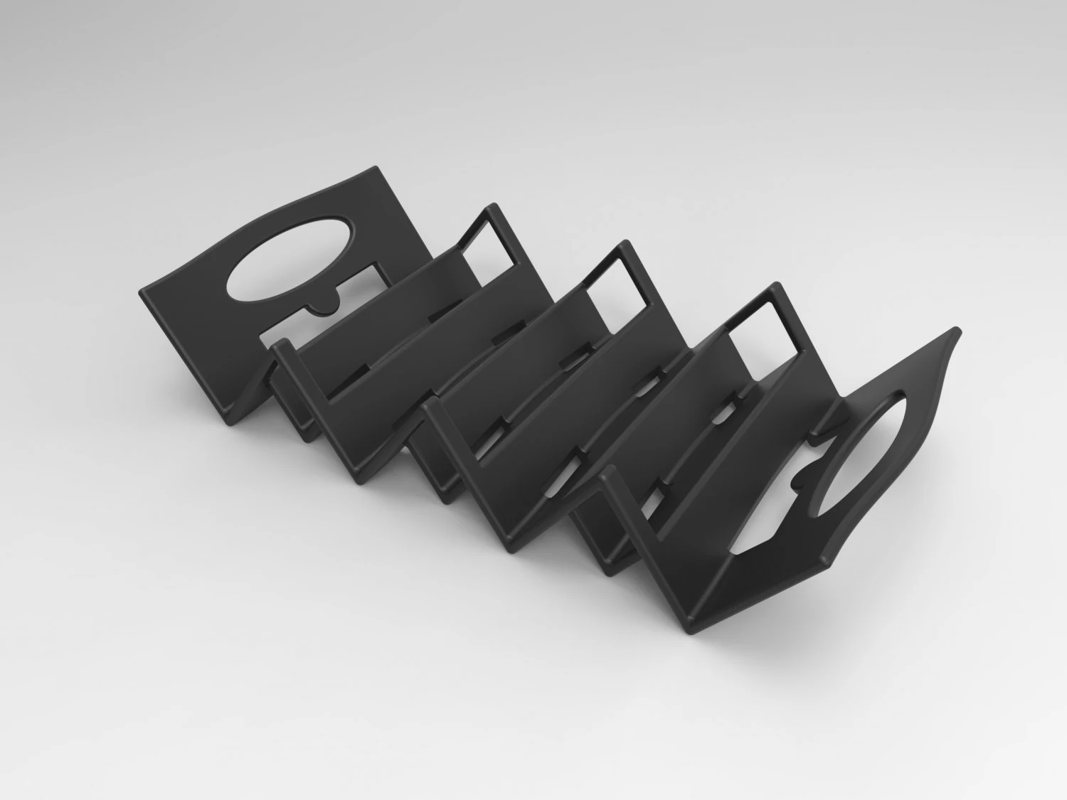 triangular soap holder 3D Print Model .c4d .max .obj .3ds .fbx .stl .blend 