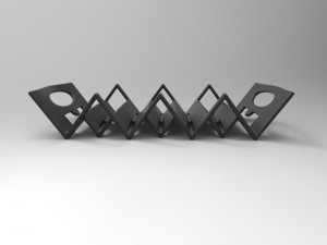 triangular soap holder 3Dプリントモデル