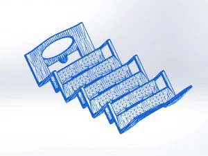 triangular soap holder 3D Print Model