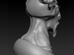 sheep-goat-humanhead 3D Print Model