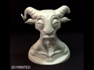 sheep-goat-humanhead 3D Print Model