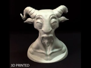 sheep-goat-humanhead 3D Print Model