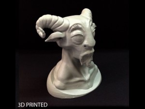 sheep-goat-humanhead 3D Print Model