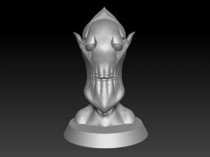 alien smug 3D प्रिंट मॉडल