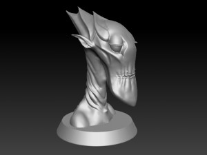 alien smug 3D प्रिंट मॉडल