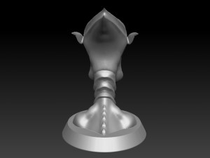 alien smug 3D प्रिंट मॉडल