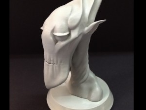 alien smug 3D प्रिंट मॉडल