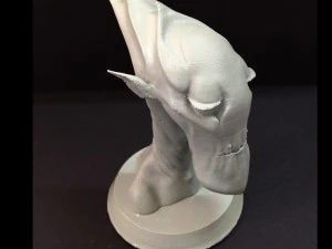alien smug 3D Print Model