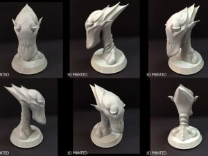 alien smug 3D Print Model