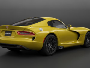 dodge viper srt 3D Model