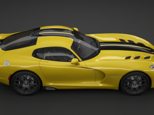 dodge viper srt 3D Model