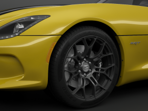 dodge viper srt 3D Model