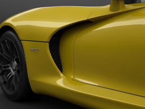 dodge viper srt 3D Model